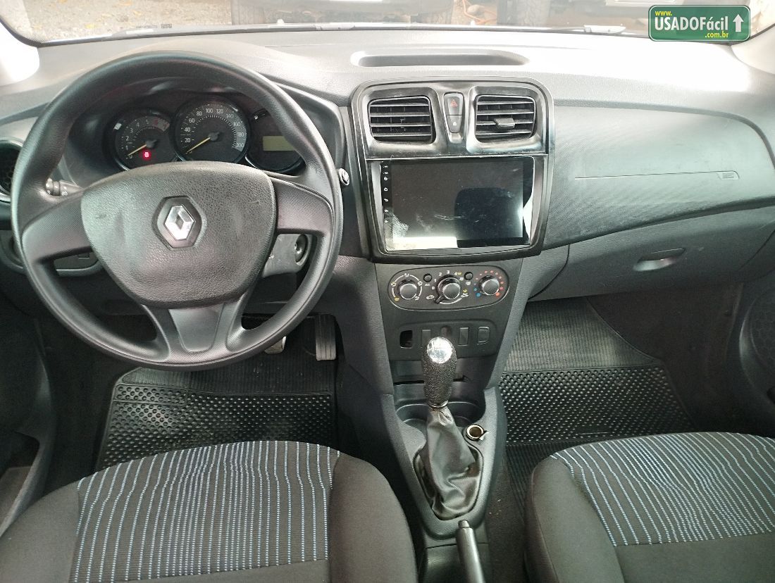 Renault Logan Authentique 1.0 Flex 2017/2018 — foto 5 de 7