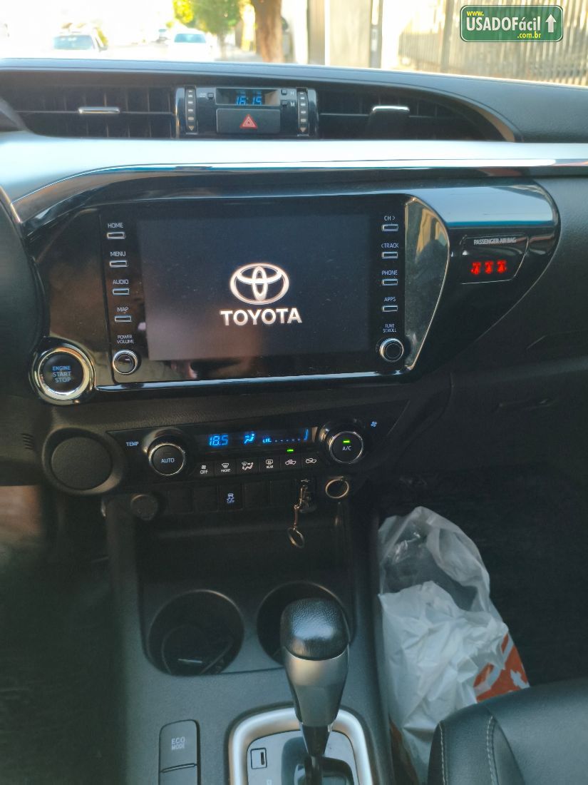 Toyota Hilux SRV CD 2.7 4X2 Automático Flex 2019/2020 — foto 8 de 11