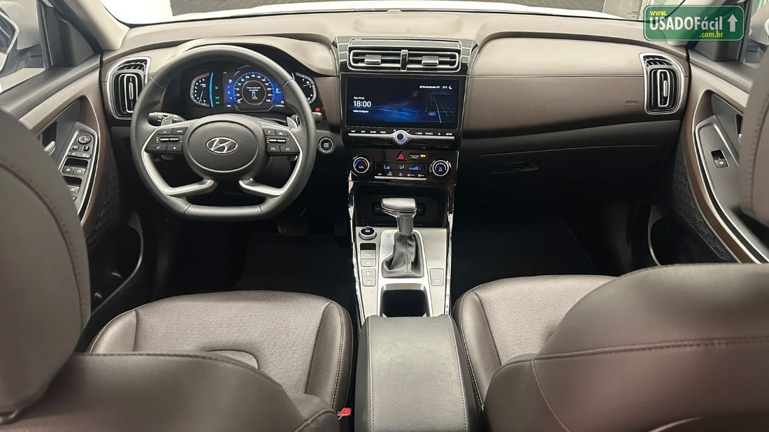 Hyundai Creta Platinum 1.0 Turbo Automático Flex 2024/2024 — foto 10 de 12