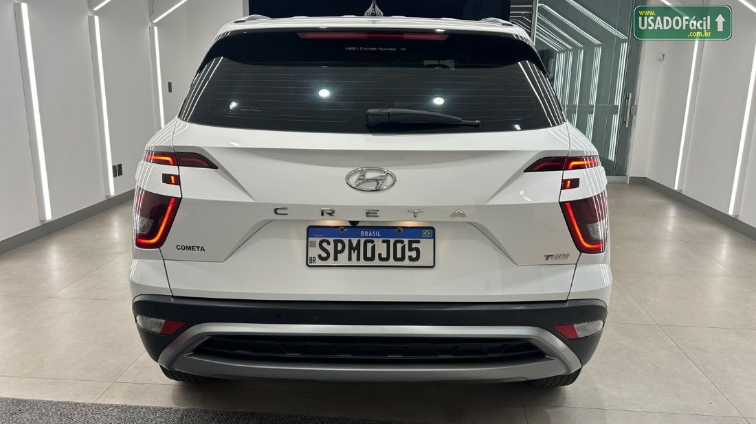 Hyundai Creta Platinum 1.0 Turbo Automático Flex 2024/2024 — foto 4 de 12