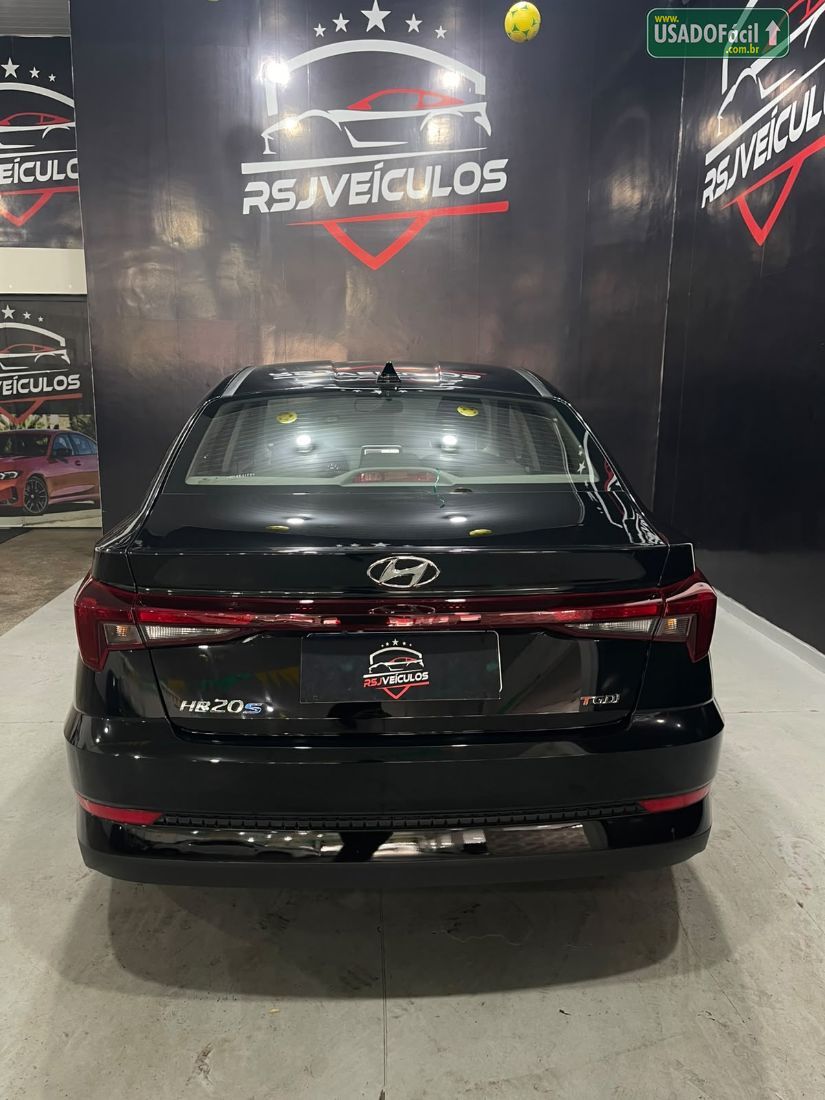 Hyundai HB20S Sedan Comfort Plus 1.0 Turbo Automático Flex 2023/2024 — foto 8 de 19