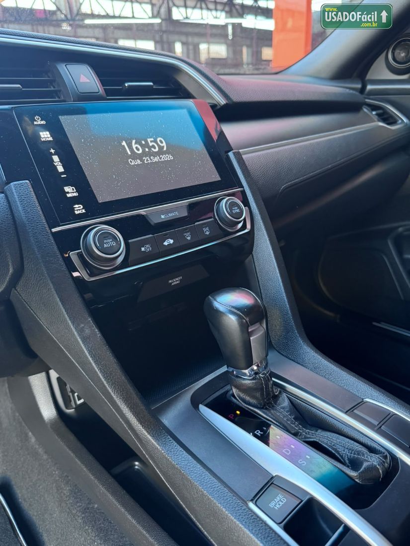 Honda Civic Sedan EXL 2.0 Automático Flex 2019/2019 — foto 10 de 10