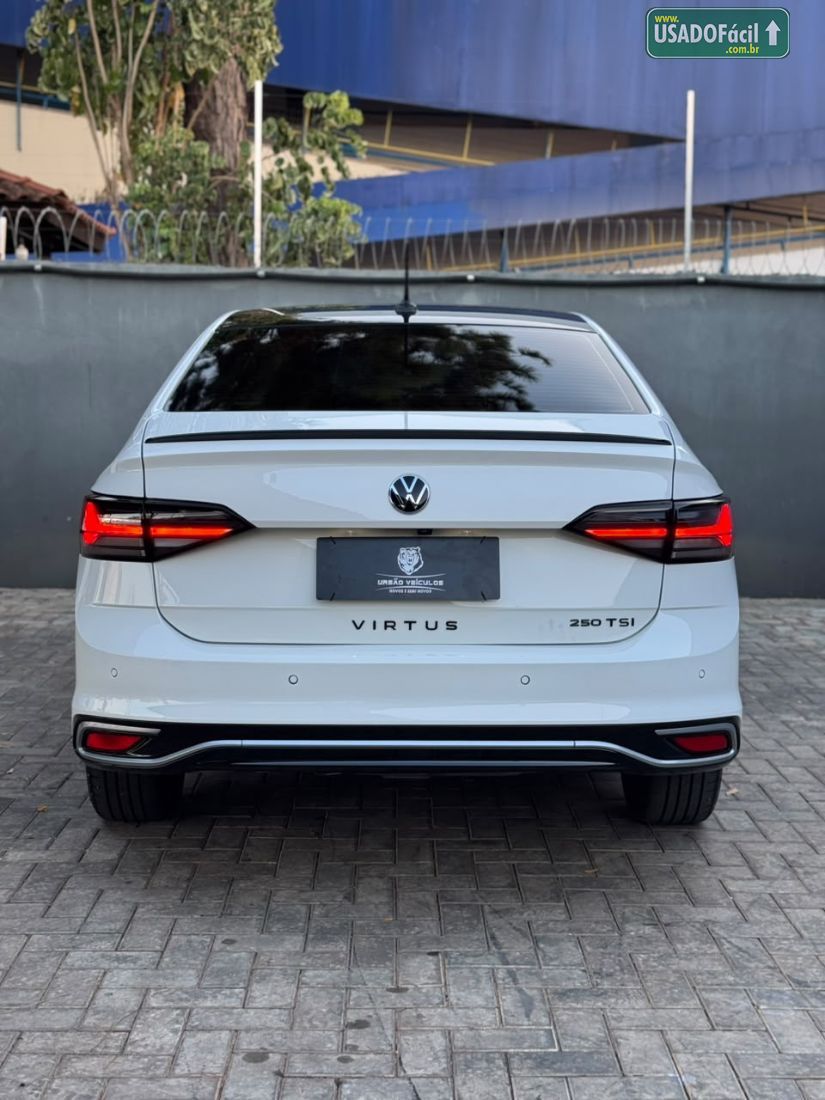 Volkswagen Virtus Exclusive 250 TSI 1.4 Automático Flex 2024/2025 — foto 7 de 19