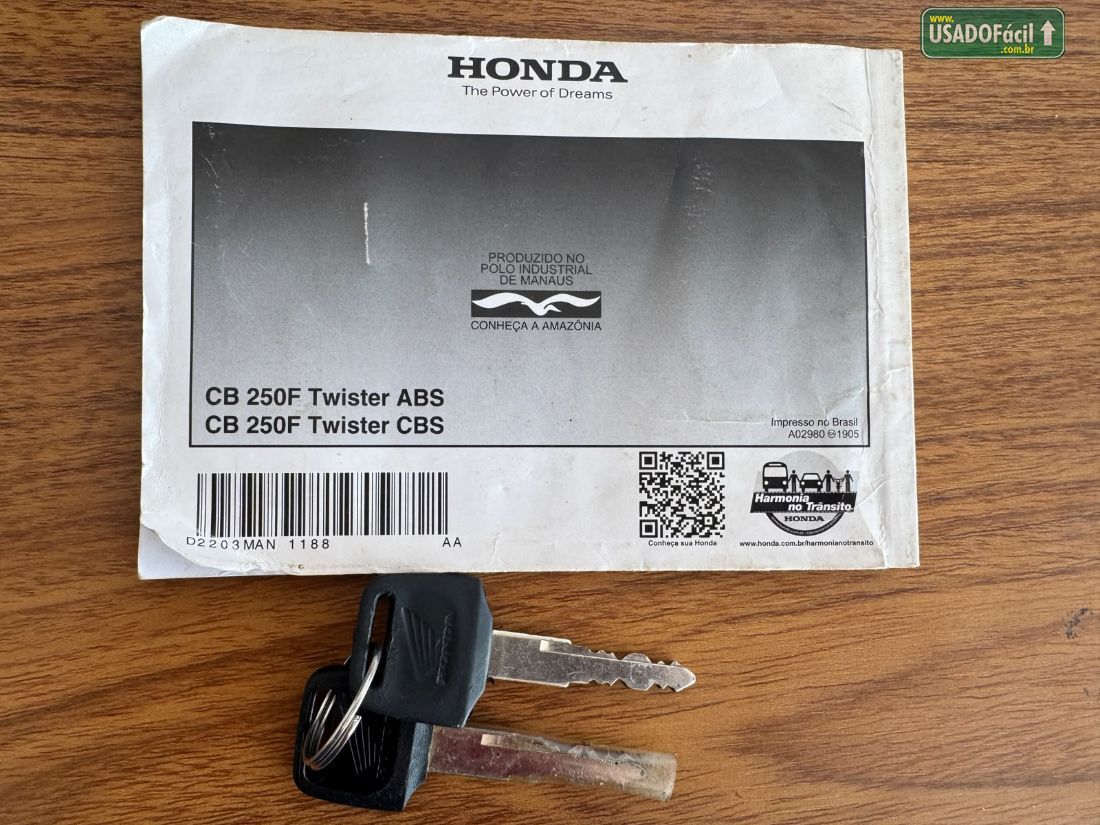 Honda CB 250 Twister 2019/2019 — foto 8 de 8