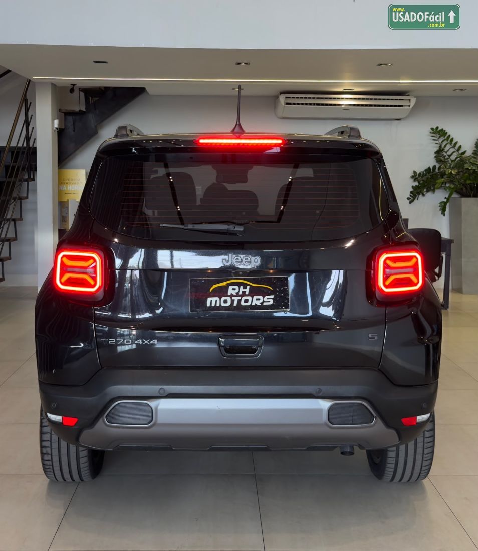 Jeep Renegade S T270 1.3 Turbo 4x4 Automático Flex 2022/2022 — foto 5 de 13