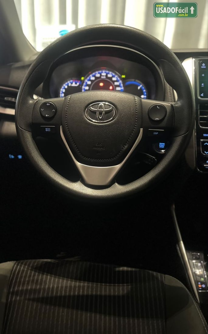 Toyota Yaris Sedan XL Plus Tech 1.5 Automático Flex 2019/2020 — foto 10 de 12