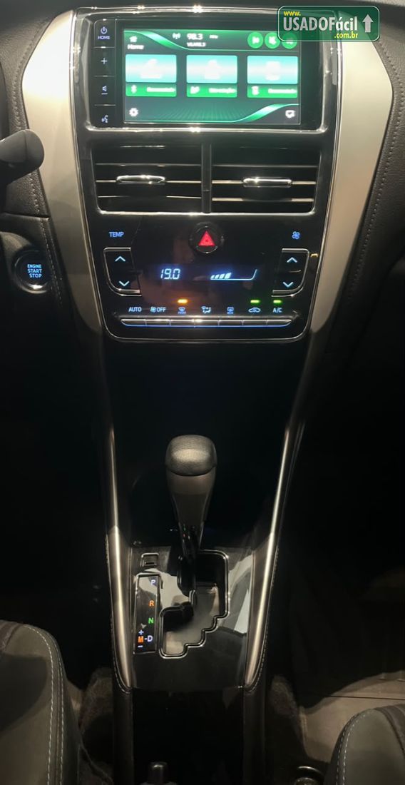 Toyota Yaris Sedan XL Plus Tech 1.5 Automático Flex 2019/2020 — foto 7 de 12