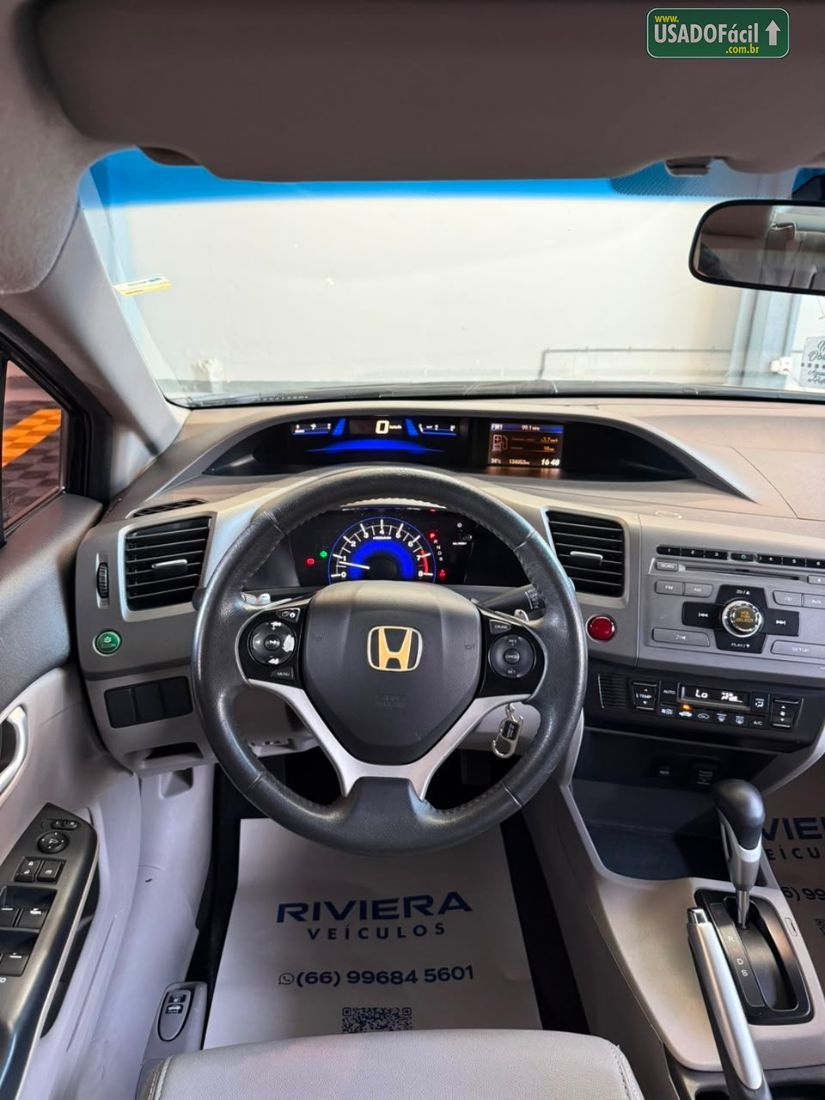 Honda Civic Sedan LXL 1.8 Automático Flex 2012/2013 — foto 7 de 11