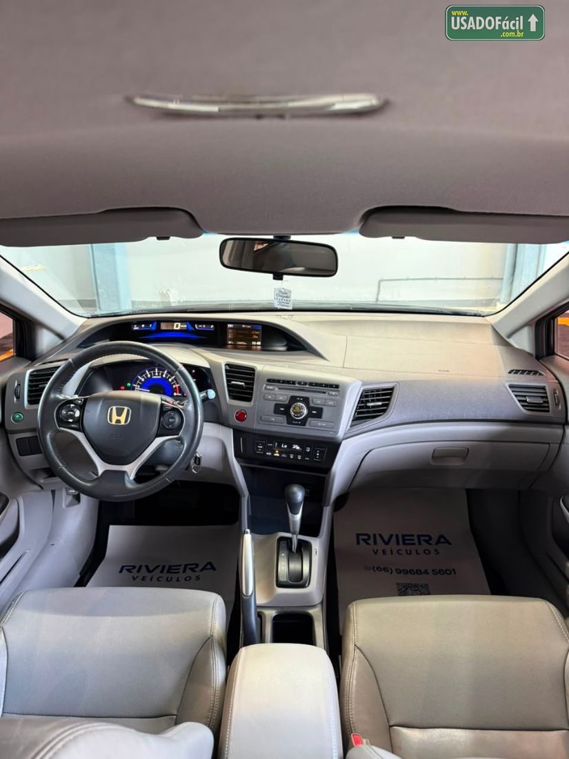 Honda Civic Sedan LXL 1.8 Automático Flex 2012/2013 — foto 9 de 11