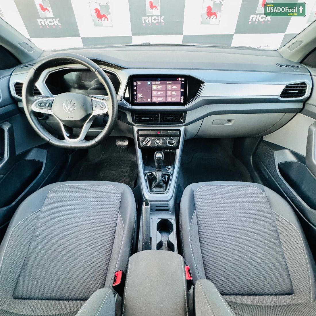Volkswagen T-Cross Comfortline 200 TSI 1.0 Automático Flex 2024/2024 — foto 20 de 24