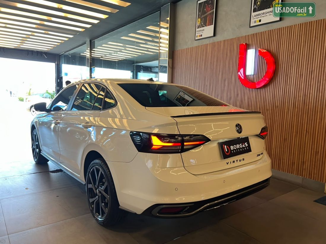 Volkswagen Virtus Exclusive 250 TSI 1.4 Automático Flex 2024/2025 — foto 4 de 12