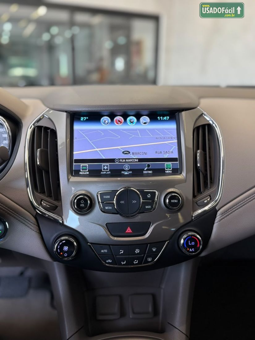 CHEVROLET/GM Cruze Sport LTZ 1.4 Turbo Automático Flex 2018/2018 — foto 13 de 18