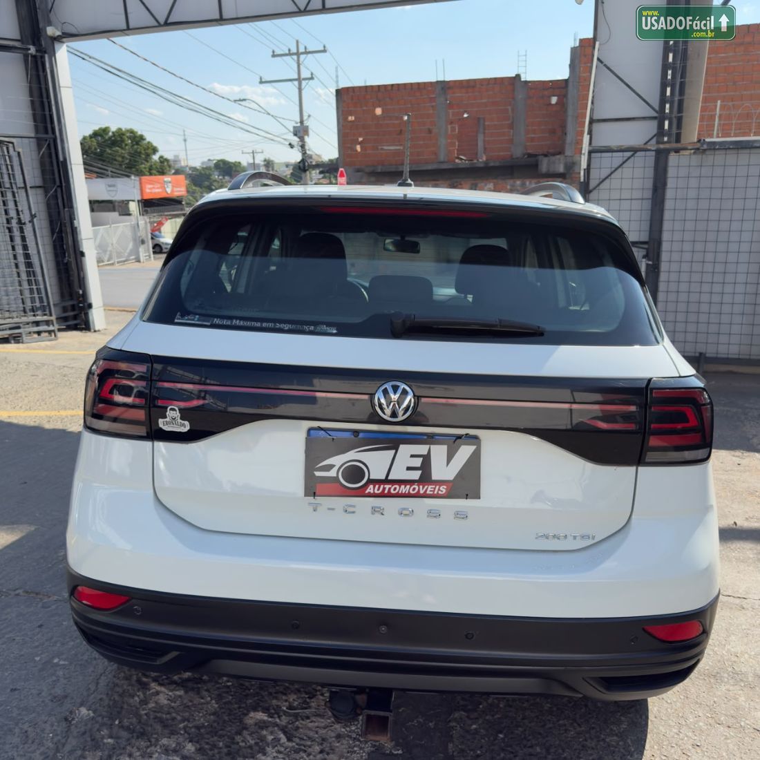 Volkswagen T-Cross Sense 200 TSI 1.0 Automático Flex 2020/2020 — foto 6 de 10