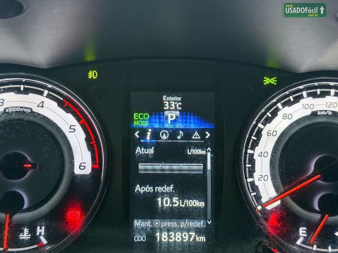 Toyota Hilux SRX CD 2.8 4x4 TDI Automático Diesel 2018/2019 — foto 15 de 15