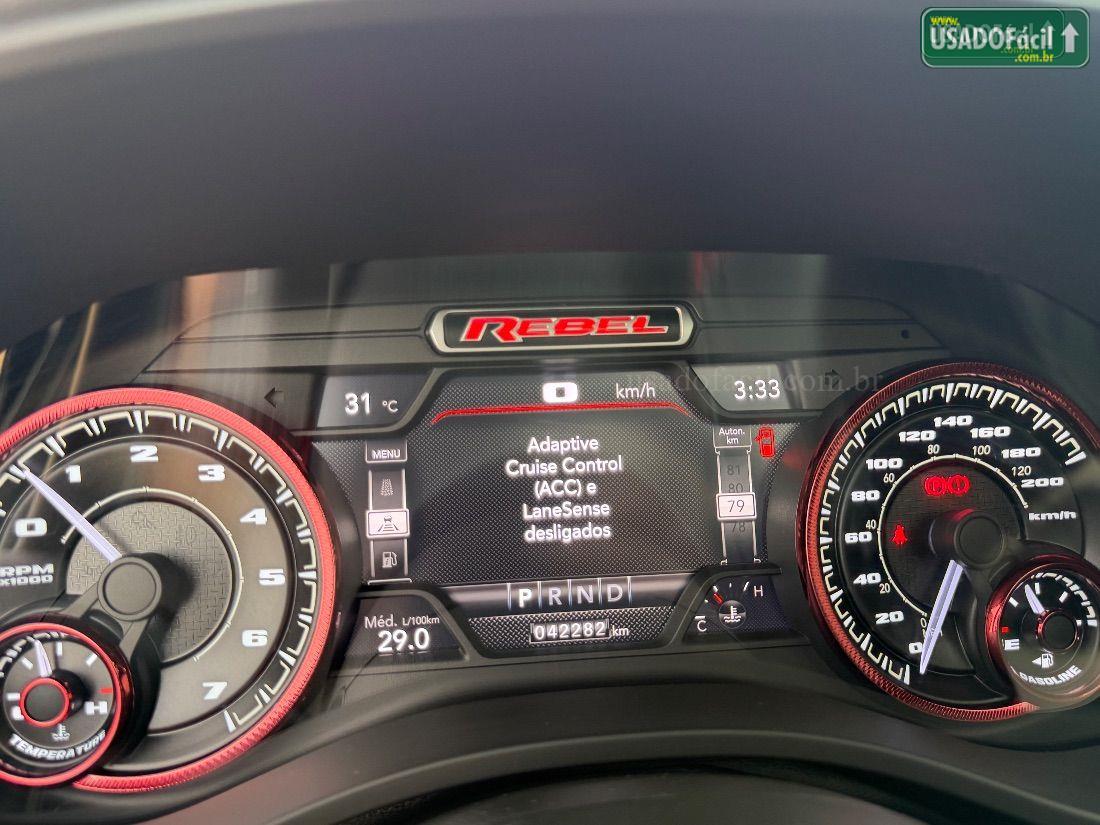 RAM Ram 1500 Rebel Hemi CD 5.7 V8 4x4 Automático 2022/2022 — foto 10 de 19
