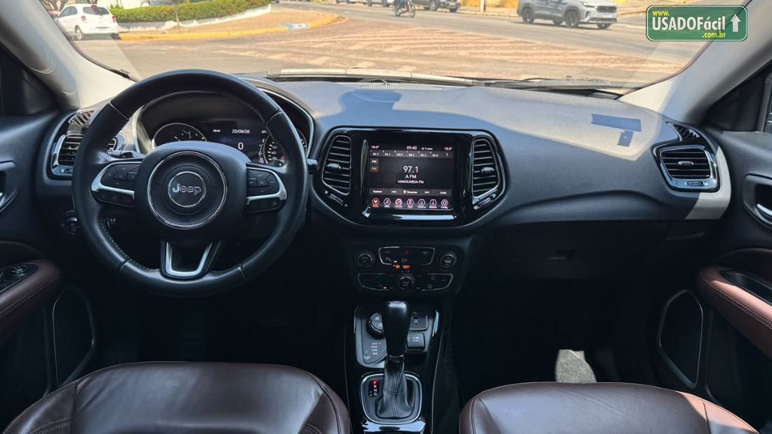Jeep Compass Limited 2.0 4x4 Automático Diesel 2021/2021 — foto 8 de 19