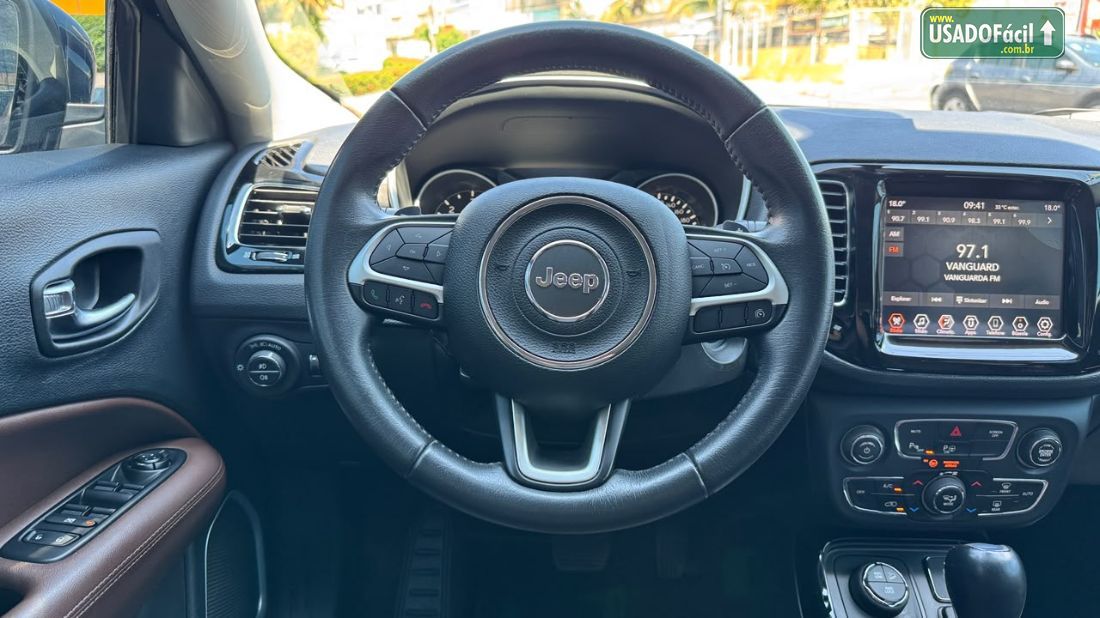 Jeep Compass Limited 2.0 4x4 Automático Diesel 2021/2021 — foto 9 de 19