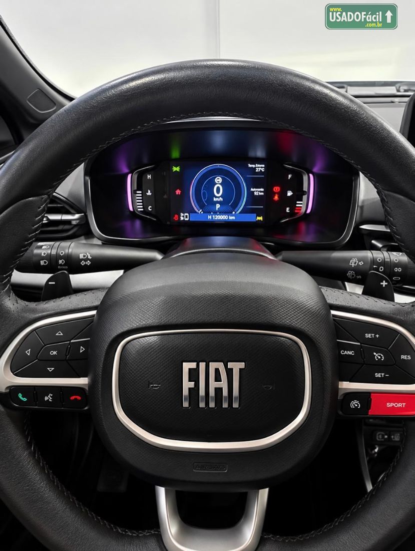 Fiat Pulse Impetus 1.0 Turbo 200 Automático Flex 2022/2022 — foto 8 de 10