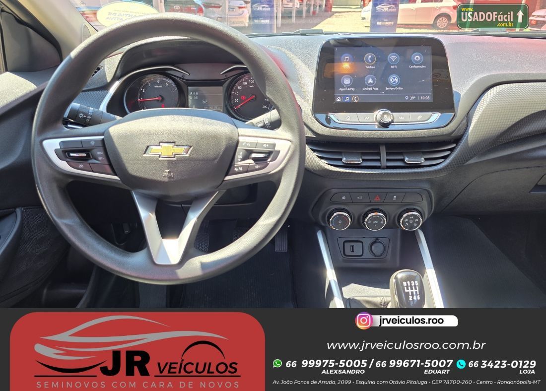 CHEVROLET/GM Onix Sedan Plus LT 1.0 Mecânico Flex 2025/2025 — foto 12 de 15