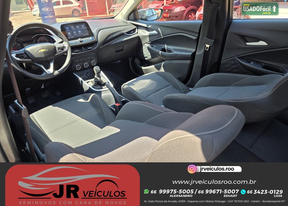 CHEVROLET/GM Onix Sedan Plus LT 1.0 Mecânico Flex 2025/2025 — foto 9 de 15