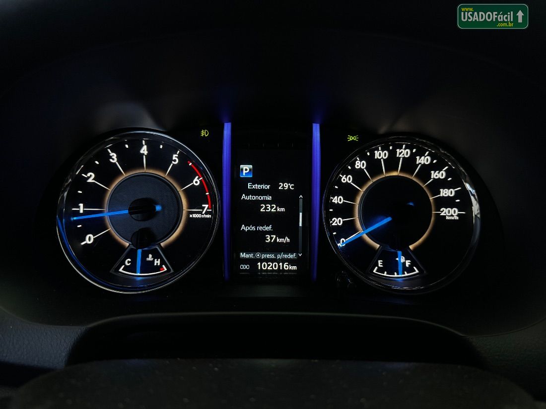Toyota Hilux SW4 SRV 4x2 2.7 Automático Flex 2019/2020 — foto 14 de 14