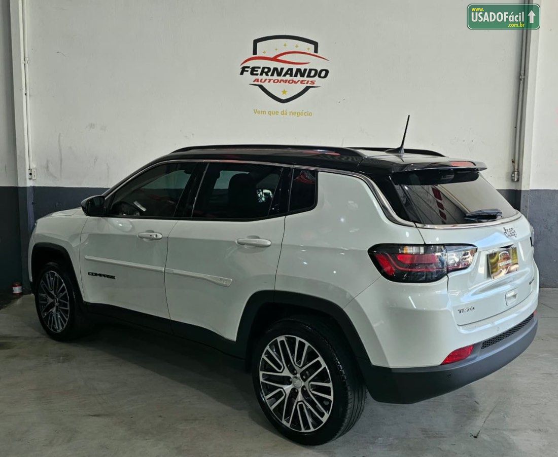 Jeep Compass Limited T270 1.3 Turbo Automático Flex 2021/2022 — foto 7 de 21