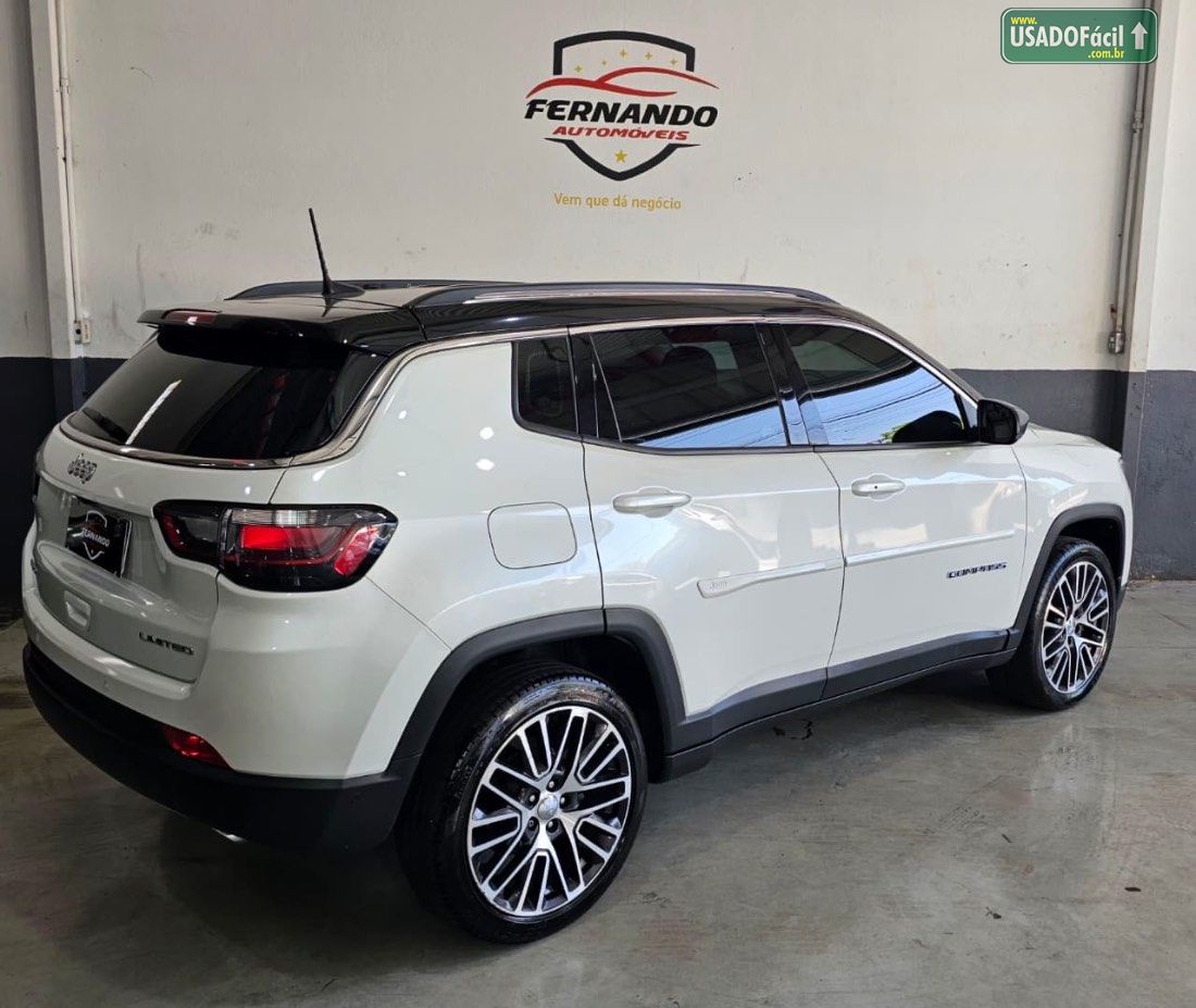Jeep Compass Limited T270 1.3 Turbo Automático Flex 2021/2022 — foto 8 de 21
