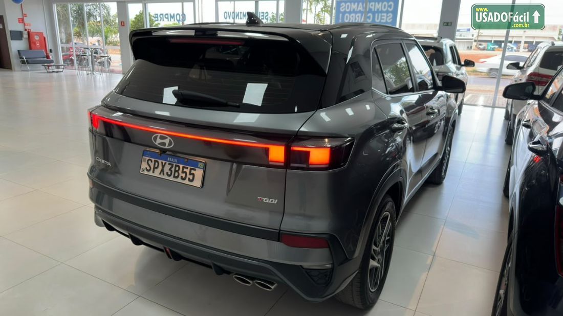 Hyundai Creta N Line 1.0 Turbo Automático Flex 2024/2025 — foto 4 de 12
