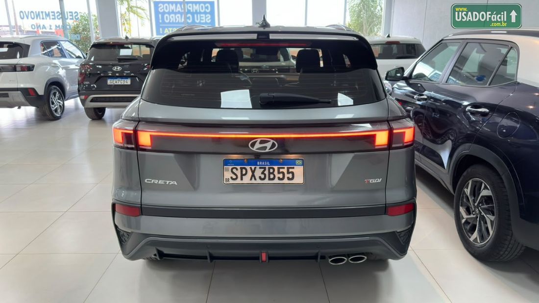 Hyundai Creta N Line 1.0 Turbo Automático Flex 2024/2025 — foto 5 de 12
