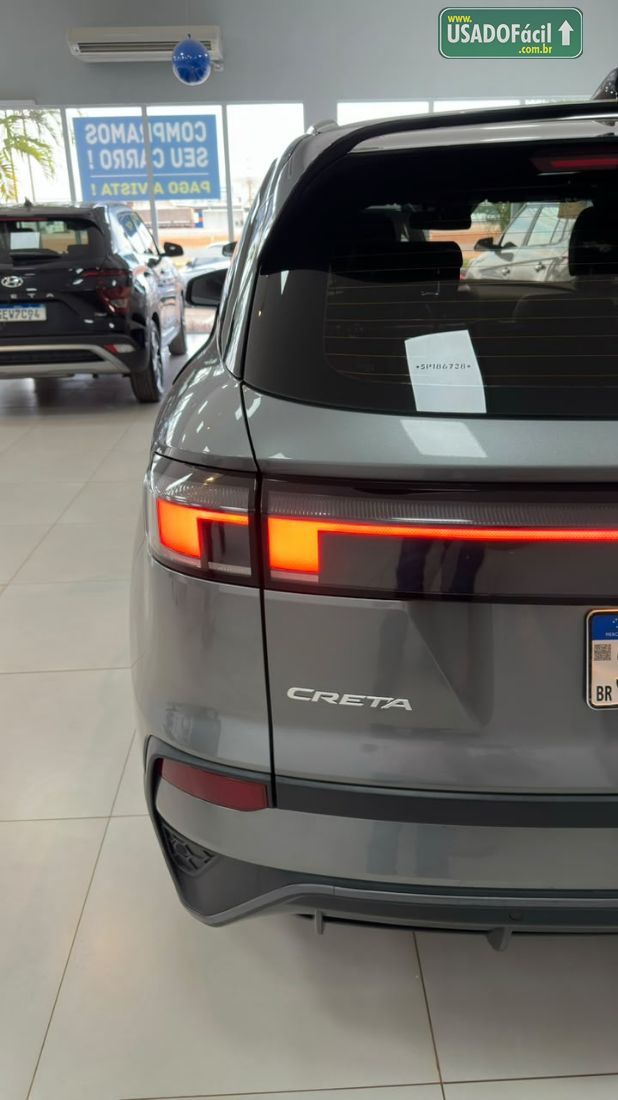 Hyundai Creta N Line 1.0 Turbo Automático Flex 2024/2025 — foto 6 de 12