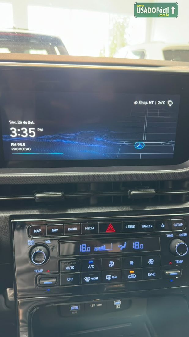 Hyundai Creta N Line 1.0 Turbo Automático Flex 2024/2025 — foto 9 de 12