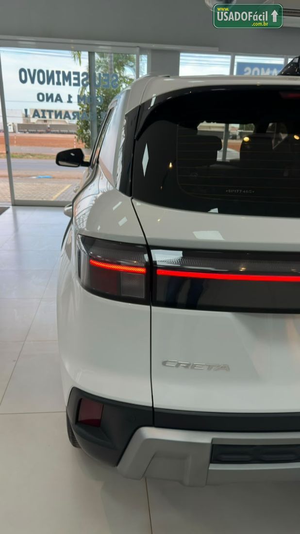 Hyundai Creta Limited 1.0 Turbo Automático Flex 2024/2025 — foto 8 de 14