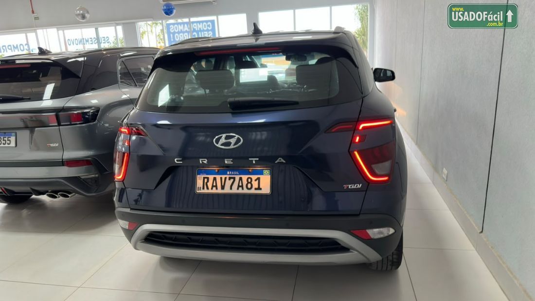 Hyundai Creta Limited 1.0 Turbo Automático Flex 2022/2022 — foto 3 de 10