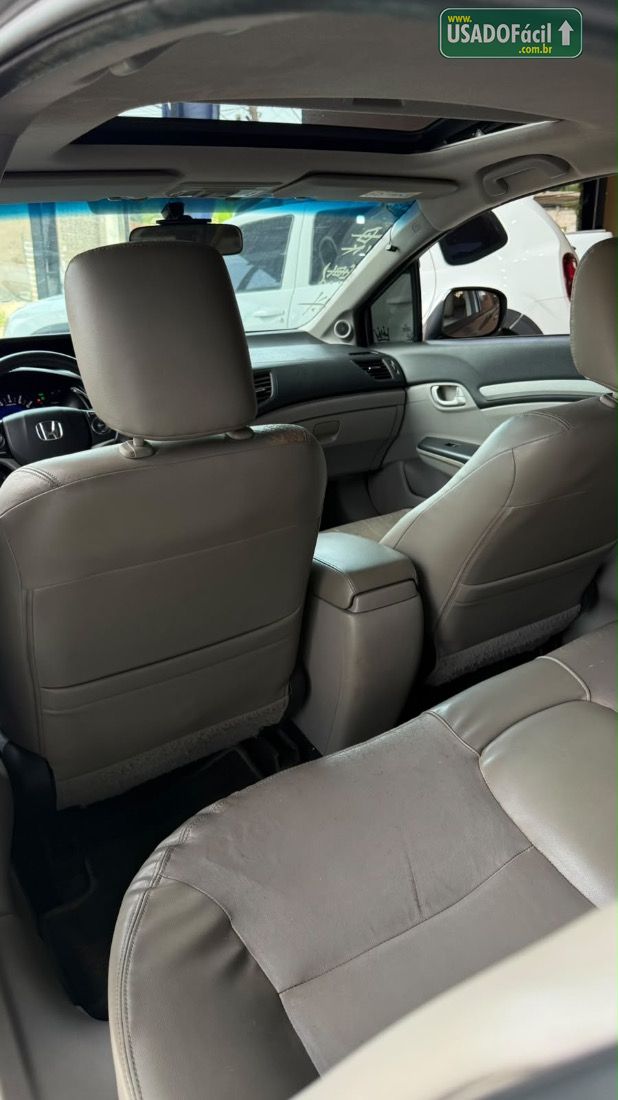 Honda Civic Sedan EXR 2.0 Automático Flex 2015/2016 — foto 8 de 9
