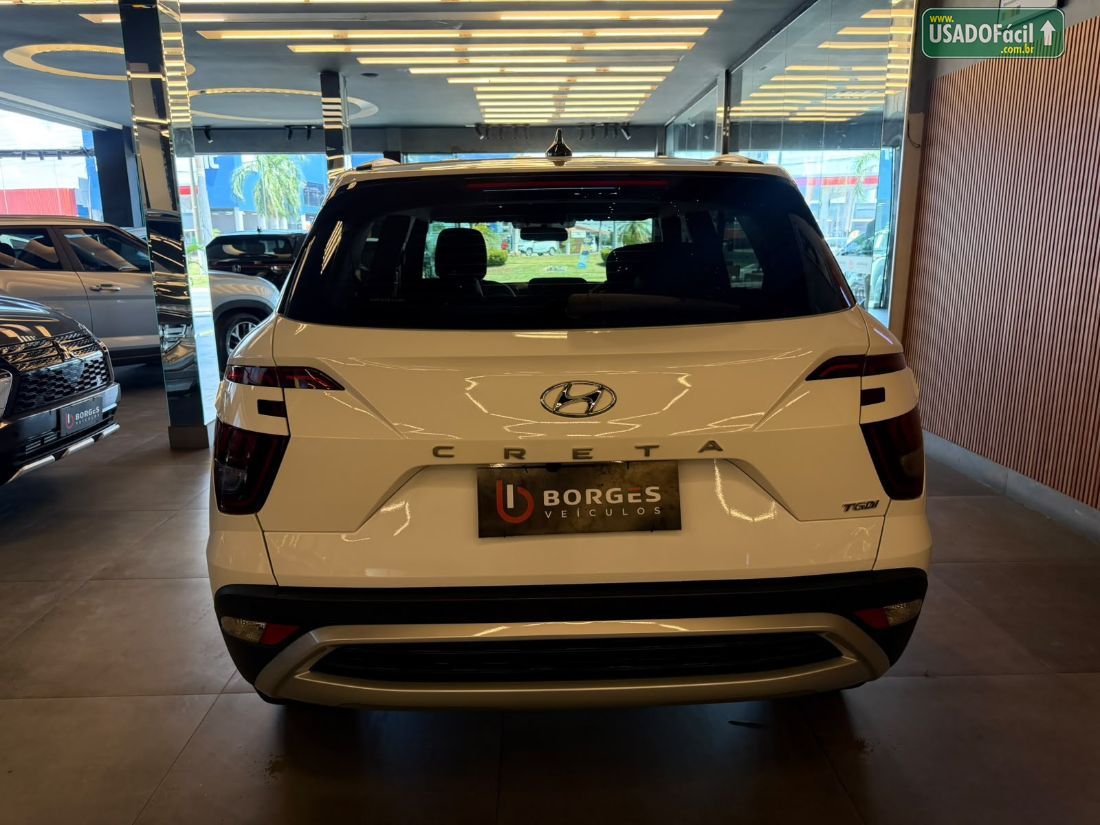 Hyundai Creta Platinum 1.0 Turbo Automático Flex 2022/2022 — foto 5 de 12
