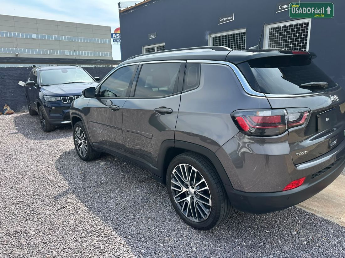 Jeep Compass Limited T270 1.3 Turbo Automático Flex 2021/2022 — foto 3 de 12