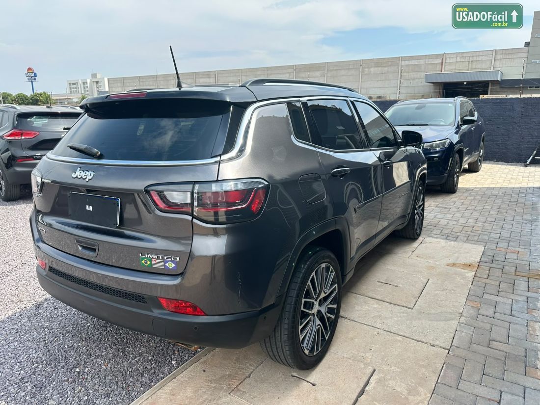Jeep Compass Limited T270 1.3 Turbo Automático Flex 2021/2022 — foto 4 de 12