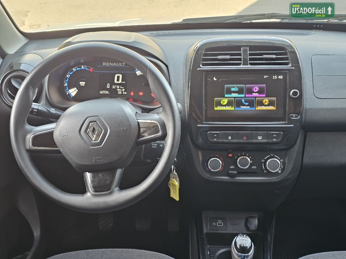 Renault Kwid Intense 1.0 Mecânico Flex 2024/2025 — foto 10 de 16