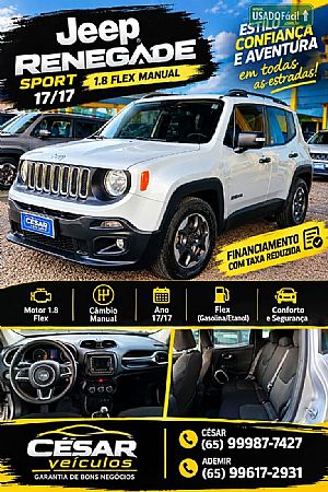 Renegade 1.8 4x2 Mecânico Flex