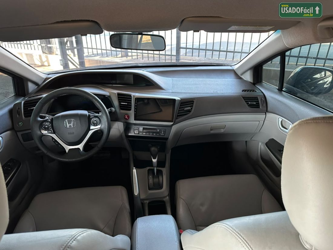 Honda Civic Sedan LXR 2.0 Automático Flexone 2014/2014 — foto 9 de 12