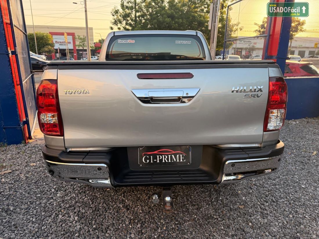 Toyota Hilux SRV CD 2.7 4x4 Automático Flex 2020/2021 — foto 10 de 11