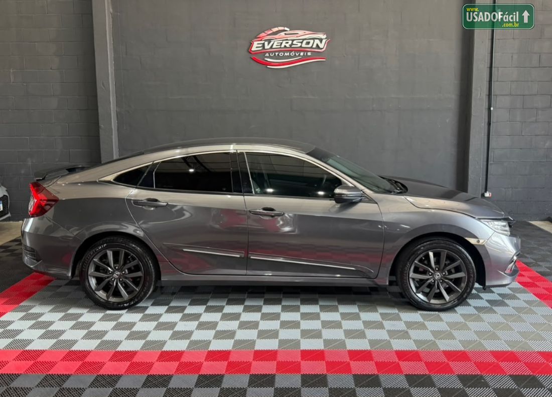 Honda Civic Sedan EXL 2.0 Automático Flex 2021/2021 — foto 8 de 20