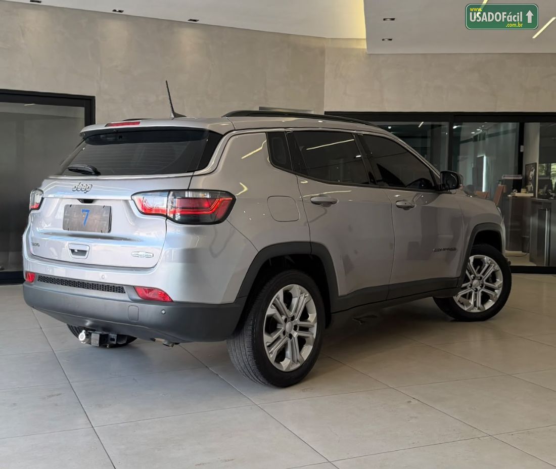Jeep Compass Longitude T270 1.3 Turbo 4x2 Automático Flex 2021/2022 — foto 5 de 12