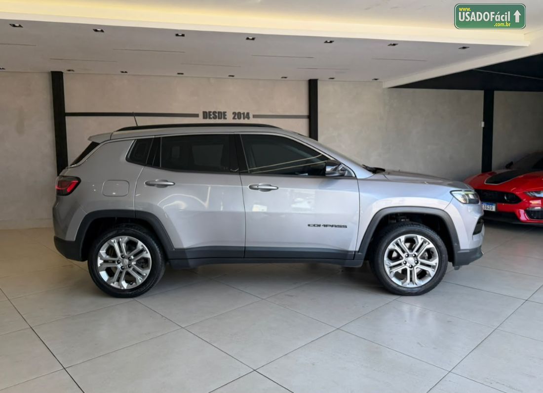 Jeep Compass Longitude T270 1.3 Turbo 4x2 Automático Flex 2021/2022 — foto 7 de 12