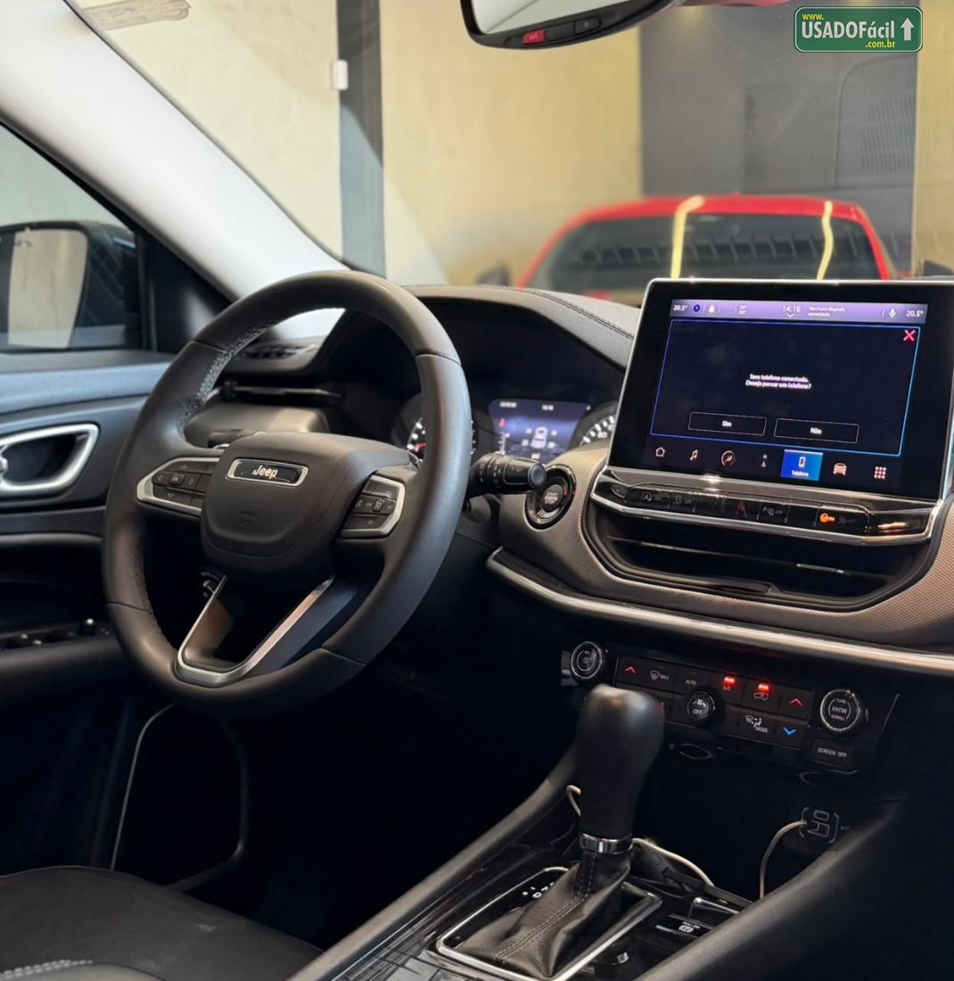 Jeep Compass Longitude T270 1.3 Turbo 4x2 Automático Flex 2021/2022 — foto 9 de 12