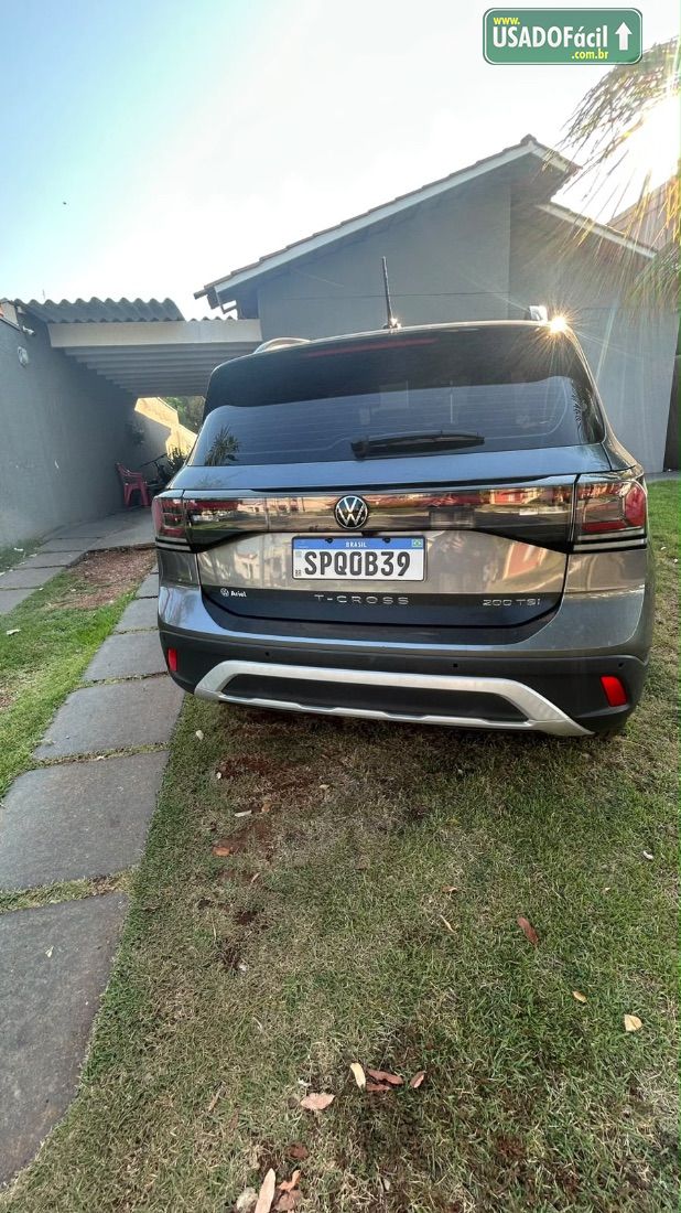 Volkswagen T-Cross 200 TSI 1.0 Automático Flex 2024/2025 — foto 6 de 10