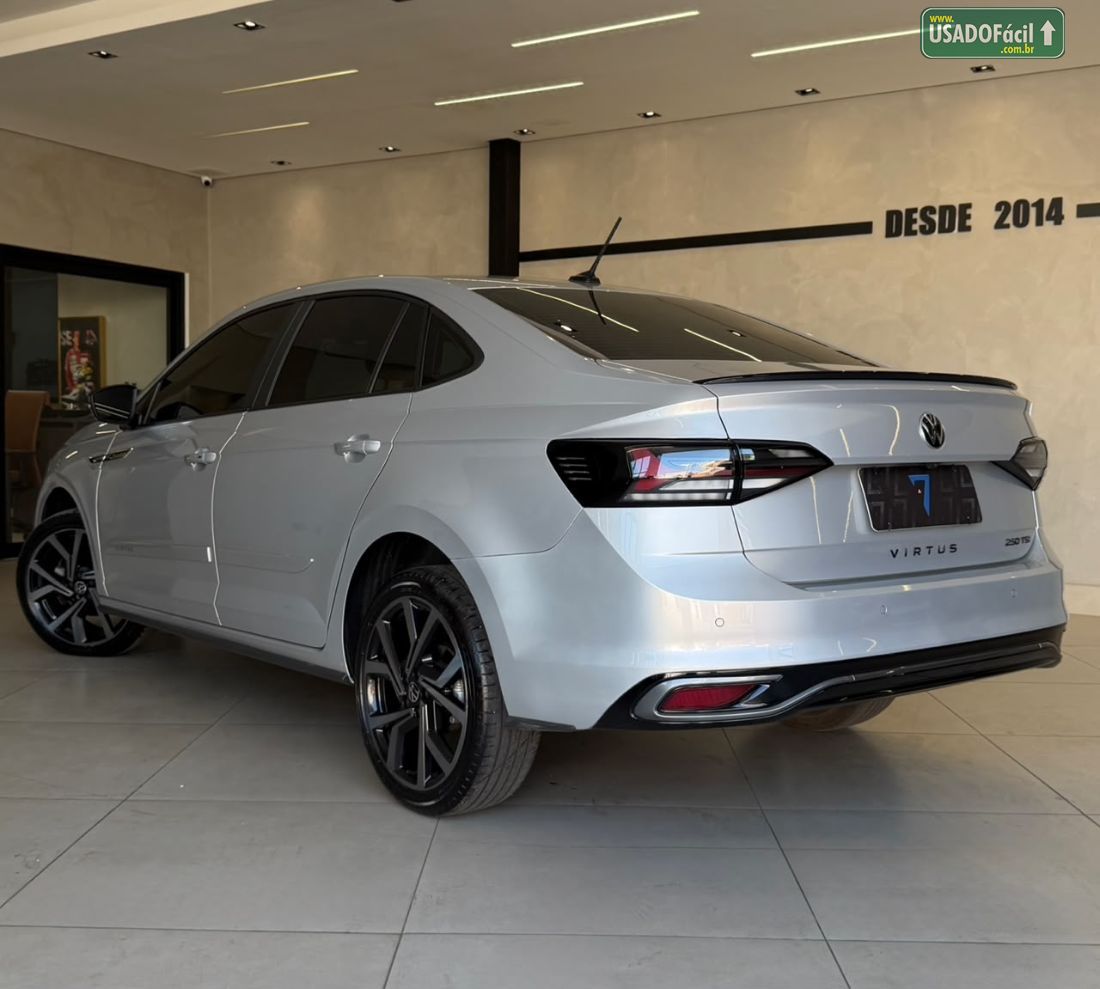 Volkswagen Virtus Exclusive 250 TSI 1.4 Automático Flex 2024/2025 — foto 6 de 19