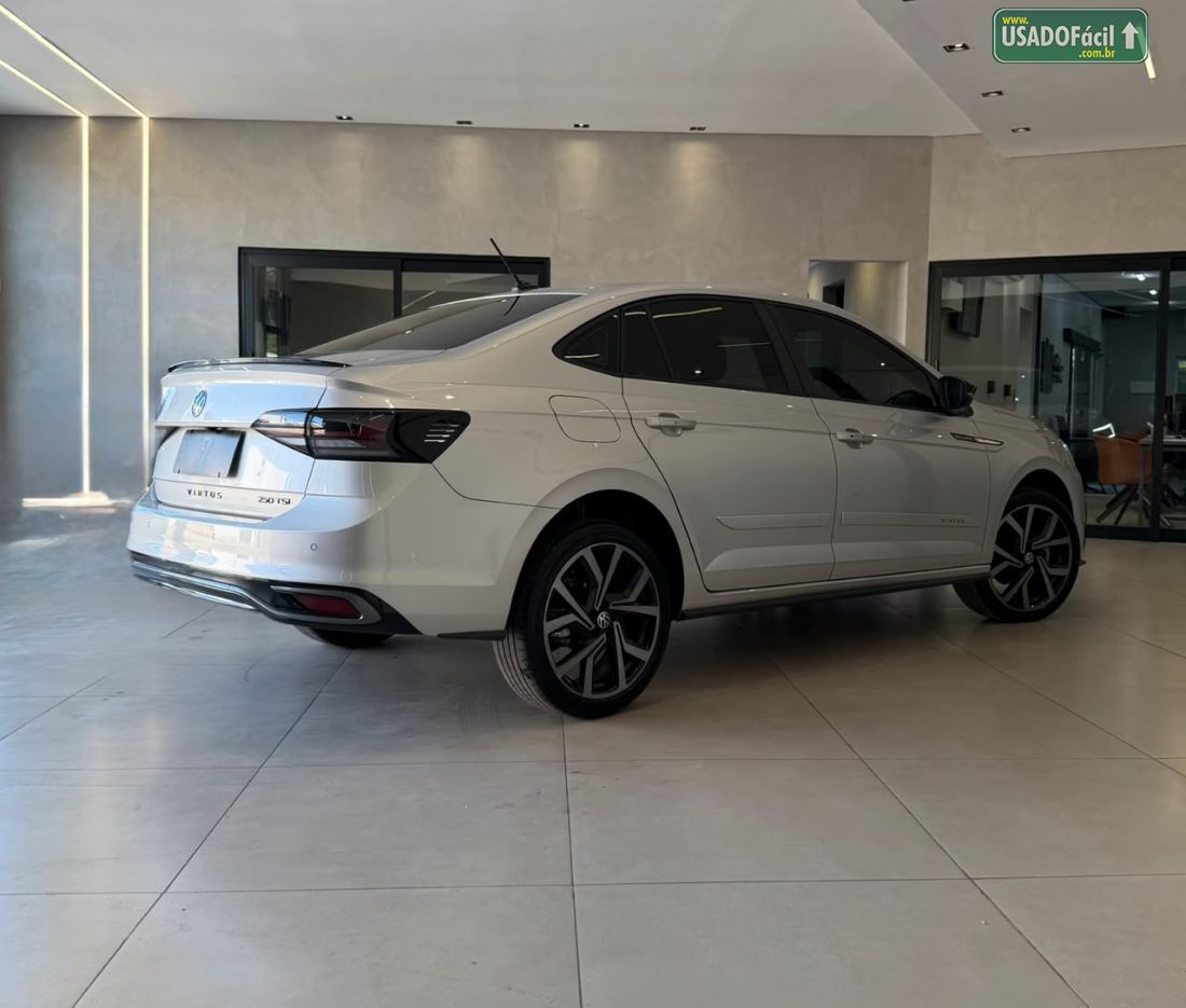 Volkswagen Virtus Exclusive 250 TSI 1.4 Automático Flex 2024/2025 — foto 8 de 19