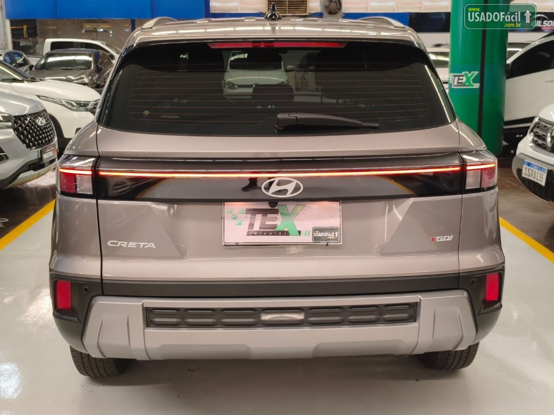 Hyundai Creta Comfort 1.0 Turbo Automático Flex 2024/2025 — foto 8 de 20
