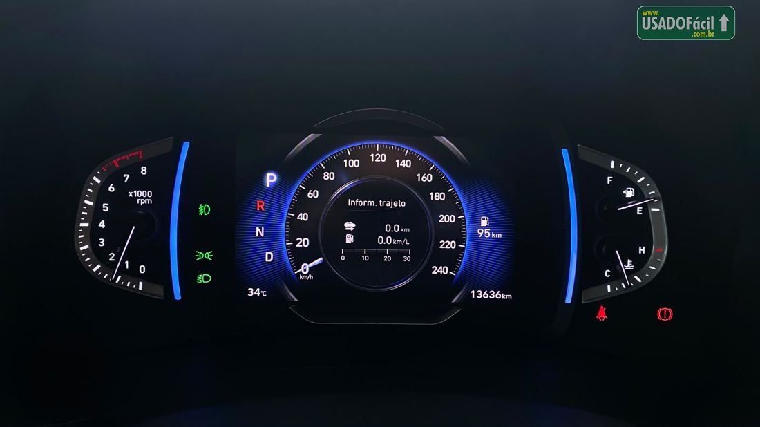 Hyundai Creta Limited 1.0 Turbo Automático Flex 2024/2025 — foto 12 de 12